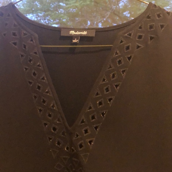 Madewell Ballad Tunic Dress with Eyelet Detail - Picture 5 of 6